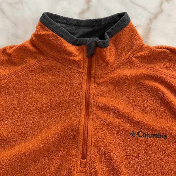 Columbia Men’s Half Zip Fleece Pullover - Small Size - Picture 4 of 5